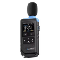 FNIRSI FDM-02 Sonomètre numérique de haute précision 30dB-130dB Sonomètre pondéré A/C Instrument de mesure du niveau sonore portable