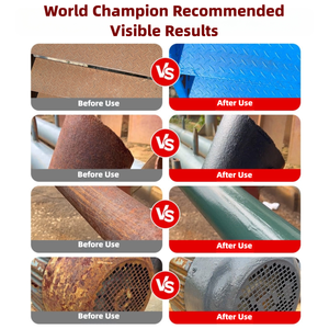 OAK HOUSE Convertisseur de rouille - Décapant et inhibiteur de rouille en une seule étape pour les surfaces métalliques, pas de ponçage requis - Product Image 2