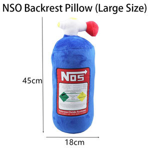 Nuevo Juguete de Peluche Botella de Óxido <span class=keywords><strong>Nitroso</strong></span> NOS, Almohada Rellena Suave, Cojín JDM, Regalos, Decoración <span class=keywords><strong>para</strong></span> Coche, Reposacabezas, Respaldo, Cuello del Asiento - Product Image 6