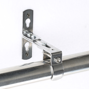 Supports de tringle à <span class=keywords><strong>rideau</strong></span> pour la maison, robustes, en fer noir, étanches, installation facile, haute qualité - Product Image 3