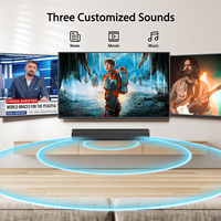 Barre de son sans fil de qualité supérieure, haut-parleur stéréo avec basses pour téléviseur intelligent, système audio domestique