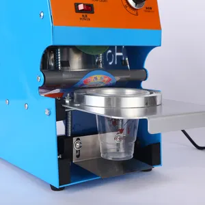 Tốt Nhất Bán 300W 75Mm Hiệu Quả Cup Mini Niêm Phong Máy Dễ Dàng Hoạt Động Cup Niêm Phong Ngoài Trời