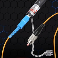 Stylo de test de fibre optique ZBD OFR2203 pour détection de défauts de pigtail à lumière rouge sur 10 km avec prise en charge 5G et TCP