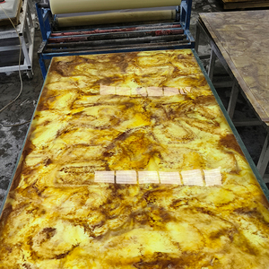 Tinh tế sang trọng tự nhiên kết cấu hổ phách quartzit slab đá mờ nhân tạo độc đáo cho dự án trang trí nội thất - Product Image 6