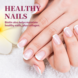 OEM saç cilt çivi Gummies 2500mcg biyotin kollajen Vegan takviyesi çilek lezzet glutensiz şekersiz - Product Image 3