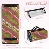 NOUVELLE PROMO EXCLUSIVE Sac à main en polyester imprimé Maile Pikake Lei, pliable et portable pour le voyage, personnalisable