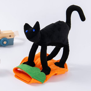 Costume in Morbido Pile a Quattro Zampe per Animali Domestici con Cappello, Stampa Multipla, Design Vari, per Uso Quotidiano, per Cuccioli e Gattini di Piccola e Media Taglia - Product Image 6