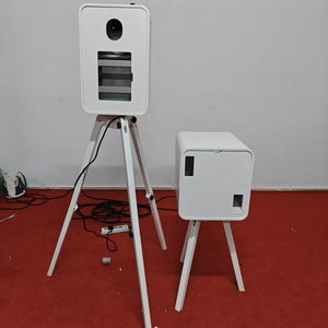 New Wooden Double-sided Folding Leg <strong>Photo</strong> <strong>Booth</strong> Suitable for Multi Person Gatherings Such As Weddings and Parties - Product Image 1