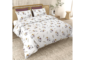 High Quality 90gsm 100% Cotton Bed Sheet Fabric Reactive Printing Home Use Floral Bedding Set Reactive Printing Floral Fabric - Product Image 3