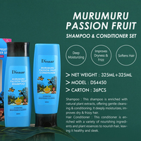 Disaar Passievrucht & Murumuru Shampoo & Conditioner Set Verbetert Droogheid Hydraterende Verlichtende Glansgevende Haarverzorgingssets in Bulk