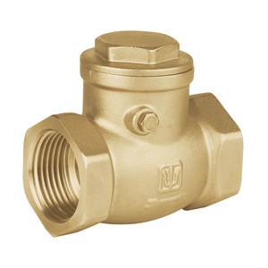 Válvula de retención de latón horizontal manual Foset para aceite, agua y gas a altas temperaturas - Product Image 2