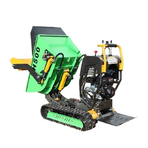 Dump Truck Mini Crawler Multifungsi 0.5 Ton, Portable, Berbahan Bakar Bensin, untuk Konstruksi dan Kebun - Product Image 1