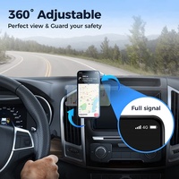 Support magnétique rotatif à 360° pour téléphone portable, mini support universel pour tableau de bord de voiture, vente flash