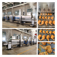 Máquina de Cocción al Vapor y Horneado, Horno Túnel para Galletas, Equipo para Asar, Grillar y Ahumar