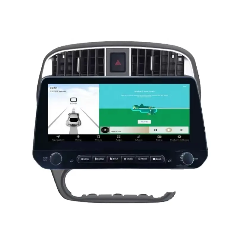 เครื่องเล่น MP3วิทยุ GPS รถยนต์1ดินสำหรับ Nissan Sylphy 2005 DSP Carplay