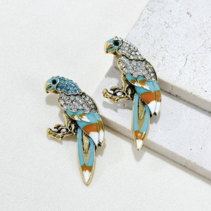 Trendy Imbue Diamante Broches Animal Senior Temperamento <span class=keywords><strong>Eagle</strong></span> <span class=keywords><strong>Brooch</strong></span> Suit Vestido Pin Senhoras Jóias Acessórios Atacado Casal - Product Image 2