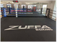 Compétition de boxe Anneau Accessoires Ring De Boxe Toile Couverture Ring De Boxe Canvasfloor