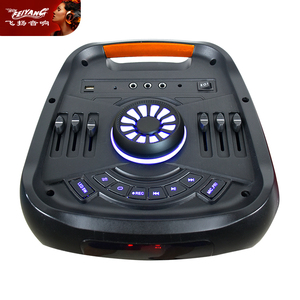 Haut-parleur audio <span class=keywords><strong>sans</strong></span> <span class=keywords><strong>fil</strong></span> 2026 Cartoon Tribit avec microphone, éclairage, étanche, double 8 pouces, mobile, Bluetooth, pour fête, DJ, sonorisation, radio AM/FM - Product Image 2