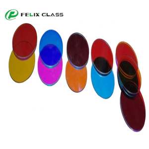 Filtre en verre dichroïque personnalisé FELIX, carrés plats, avec revêtement AR/AF/AG, transmission de 95 %, pour utilisation sur scène - Product Image 1