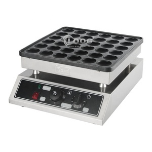 OEM Commercial Poffertjes Grill Manufacturer 36 Holes Danish Mini <strong>Pancake</strong> Maker French Electric Standing <strong>Pancake</strong> <strong>Machine</strong> - Product Image 1