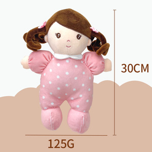 Oso de dibujos animados bebé dormir calmar muñeca niña abrazo oso regalo peluche lindo oso bebé calmante almohada - Product Image 4