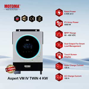 24V PV MPPT năng lượng mặt trời biến tần 4000W Off Grid DC AC phí chuyển đổi 24V 230V 220V 240V cho nhà cư trú Hệ thống lưu trữ điện - Product Image 2