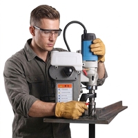 Perceuse magnétique portable de 50 mm, machine de perçage à noyau magnétique, perceuse à base magnétique pour l'acier