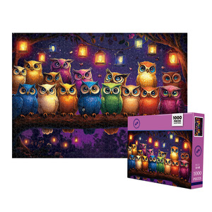 Boîte cadeau personnalisée en carton épais 70x50cm, 1000 pièces, avec revêtement UV brillant, découpe de précision, non toxique, robuste et de haute qualité - Product Image 1