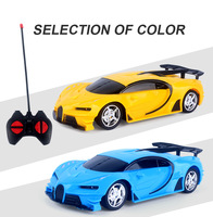 Nouveau Véhicule Sportif Électrique pour Enfants 1:18 Simulation Voiture de Course Télécommandée Quatre Voies Jouet