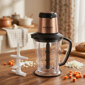 Licuadora Doméstica de 2L, 950W, Doble Velocidad, con 6 Cuchillas de Acero Inoxidable para Cocina - Product Image 4