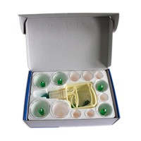Haute qualité Hijama ventouse Cullulite masseur 12 pièces ventouses Machine vide ventouses thérapie ensemble