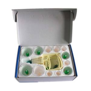 Haute qualité Hijama ventouse Cullulite masseur 12 pièces ventouses Machine vide ventouses thérapie ensemble - Product Image 3
