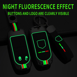 Housse de clé de voiture en métal pour Dodge Ram 1500 voyage chargeur Dart Challenger Grand Cherokee Renegade <span class=keywords><strong>Fiat</strong></span> Chrysler 300C <span class=keywords><strong>porte</strong></span>-clés - Product Image 5