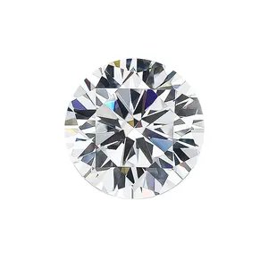 Großhandel Small Size White Round Cut VVS1 Moissan ite E Farbe Diamant zu verkaufen