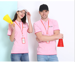 Camiseta de Punto CVC de Algodón de Primera Calidad con Mangas Cortas y Logotipo Personalizado Bordado - Product Image 5