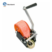 Treuil manuel à sangle avec cliquet, capacité 272~1590 kg, certifié ASME B30.7 OSHA, fonctionnement unidirectionnel ou bidirectionnel pour levage et traction