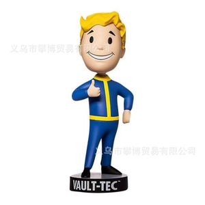 ฟิกเกอร์เรซิ่น Fallout ตัวการ์ตูนส่ายหัว ของตกแต่งโต๊ะทำงาน ของประดับสำนักงาน บรรจุภัณฑ์ชิ้นเดียว - Product Image 2