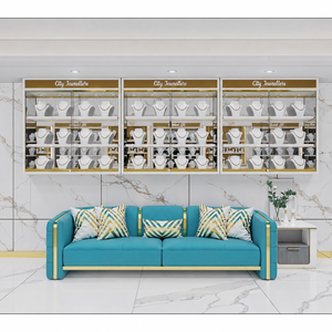 Solution de conception et d'aménagement intérieur pour magasin de bijoux de mode avec vitrine personnalisée pour boutique de marque de détail - Product Image 5