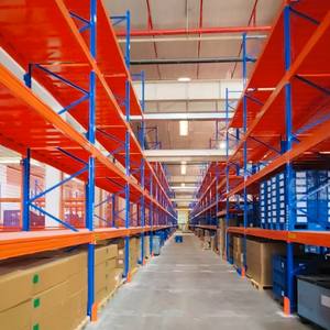 Rayonnages d'entrepôt en acier laminé à froid robuste à 5 niveaux personnalisés Zhongcang, rayonnages à palettes, rayonnages modulaires, rayonnages de stockage mobiles - Product Image 2