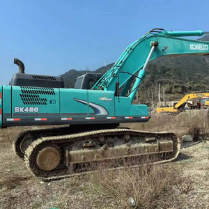 รถขุดตีนตะขาบ Kobelco SK480 รุ่นโปรดของฉัน พร้อมปั๊มเดิมแท้ ความจุสูง สำหรับงานขุดเหมืองแบบเปิดและงานโหลดหิน - Product Image 1