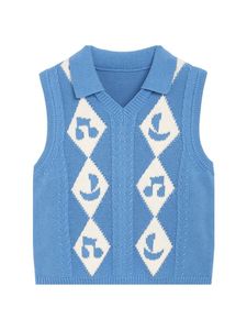 Veste en tricot pour garçons personnalisée tendance 2026 avec motif jacquard pour ODM/OEM - Product Image 2