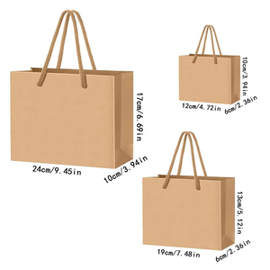 8/12 mini sacs en <span class=keywords><strong>papier</strong></span> cadeau avec poignées pour cadeaux d'<span class=keywords><strong>anniversaire</strong></span>, fêtes et célébrations - Product Image 2