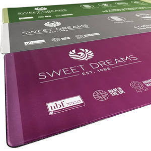 Accessori per materassi a colori stampati con buone cuciture per la protezione del piede per materasso promozionale di testa di visualizzazione del materasso - Product Image 3