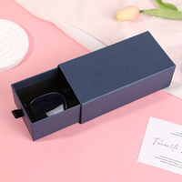 Conception de boîte à tiroirs élégante haut de gamme pour accessoires pour emballage lunettes et cadeaux Emballage d'étui à lunettes personnalisé