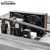 KitchenMax, appareil de fermentation de pâte à pain commercial en acier inoxydable à commande intelligente, 64 plateaux, avec chariot