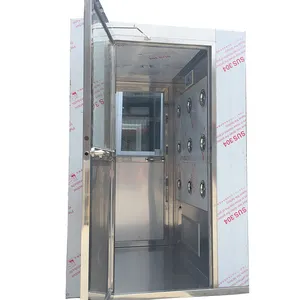 Air shower room with ozone air disinfection shower clean room