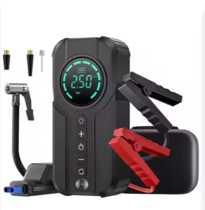 Inflador <span class=keywords><strong>de</strong></span> Neumáticos Digital Portátil <span class=keywords><strong>para</strong></span> Autos y <span class=keywords><strong>Bicicletas</strong></span>, <span class=keywords><strong>Compresor</strong></span> <span class=keywords><strong>de</strong></span> <span class=keywords><strong>Aire</strong></span> ABS <span class=keywords><strong>de</strong></span> 150 psi, Arrancador <span class=keywords><strong>de</strong></span> Emergencia, Monitor <span class=keywords><strong>de</strong></span> Presión <span class=keywords><strong>de</strong></span> Neumáticos <span class=keywords><strong>para</strong></span> Ciclismo - Product Image 1