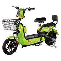 Scooter Eléctrico Urbano de Lujo de 500W con Motor Trasero de Alta Potencia, Controlador Electrónico Inteligente Integrado y Batería Nueva de 48V