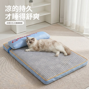 ที่นอนสุนัขแบบเย็นสำหรับฤดูร้อน Balang Pet Ice Linen Mattress รูปทรงสี่เหลี่ยมผืนผ้า  ใยสังเคราะห์ซักได้ สำหรับสุนัขพันธุ์กลางถึงใหญ่ - Product Image 2
