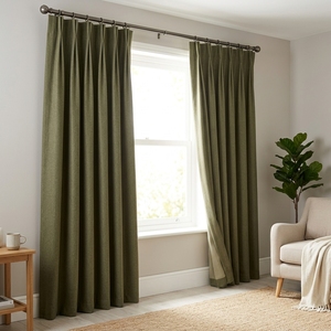 Tende Oscuranti Premium DaiRui con Pieghe a Pizzico, 100% Oscuranti, in Twill Rivestito e Ciniglia, Isolanti Termici, Pesanti, <span class=keywords><strong>per</strong></span> Arredamento Camera da Letto - Product Image 1